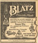 Blatz Private Stock Beer