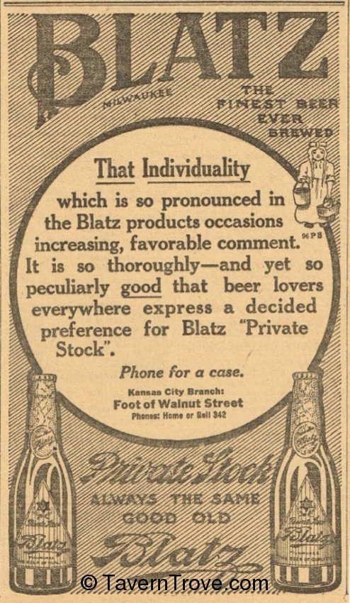 Blatz Private Stock Beer