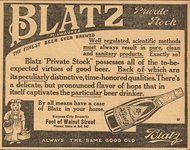 Blatz Private Stock Beer