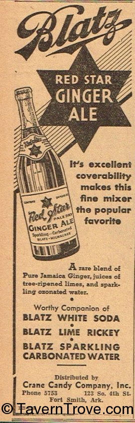 Blatz Red Star Ginger Ale