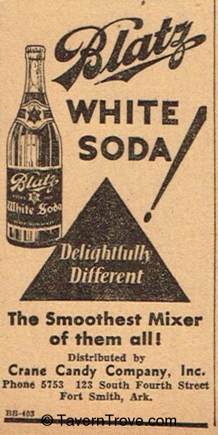 Blatz White Soda