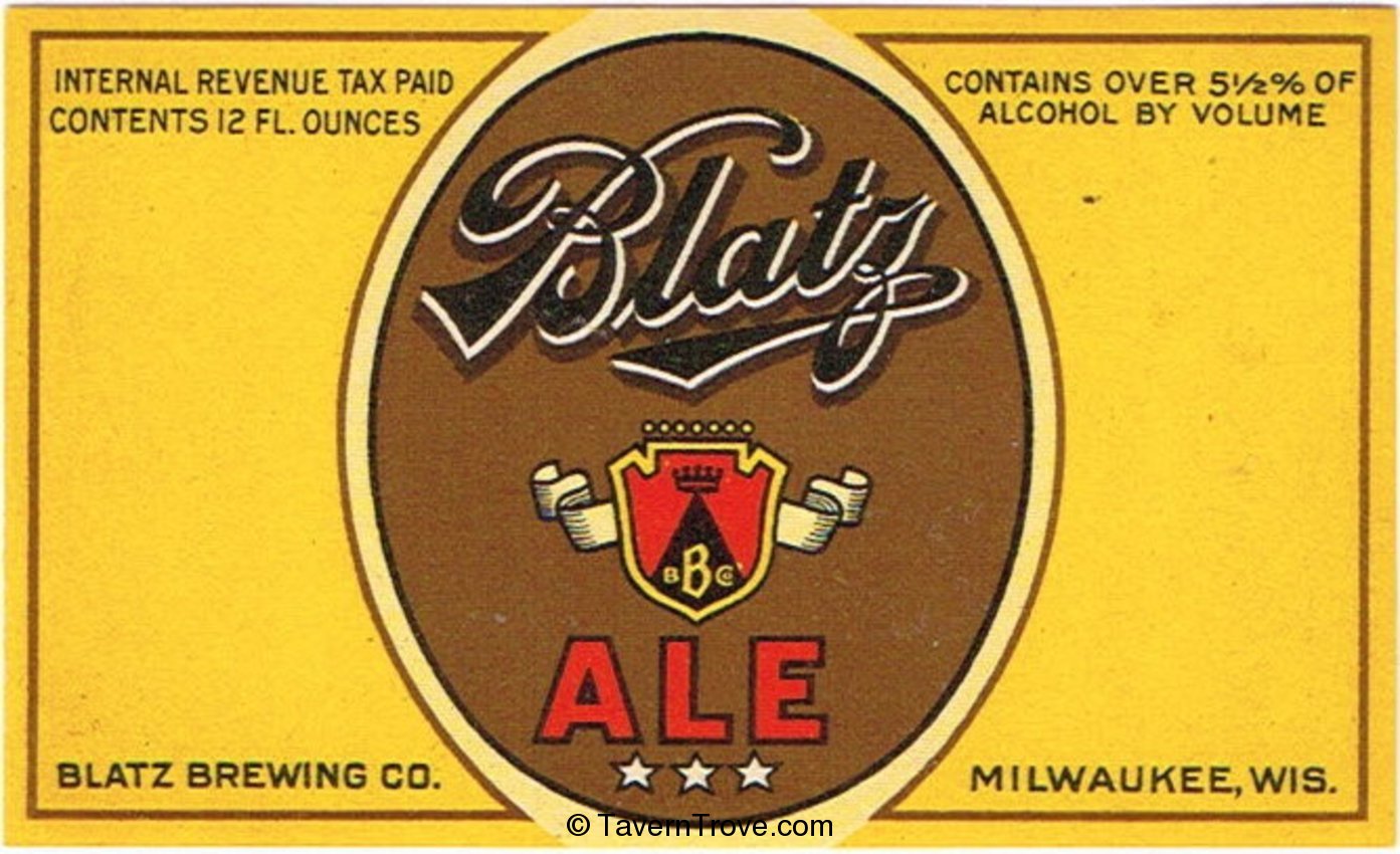 Blatz  Ale