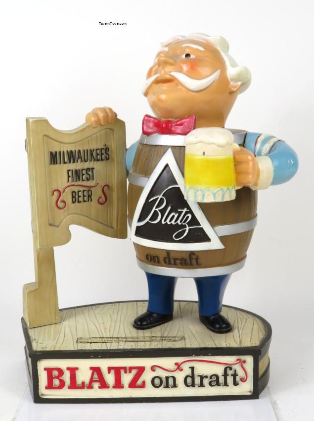 Blatz Barrel Guy Draft Beer Metal