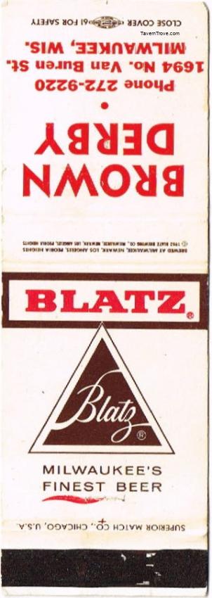 Blatz Beer