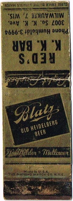Blatz Old Heidelberg Beer