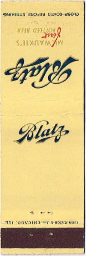 Blatz Beer