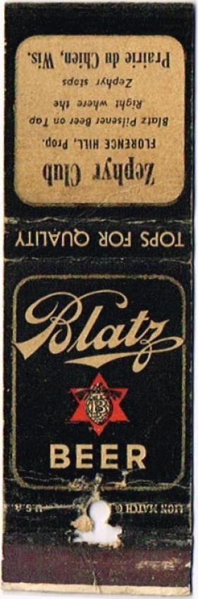 Blatz Beer
