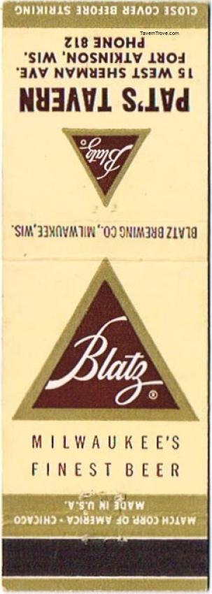 Blatz Beer