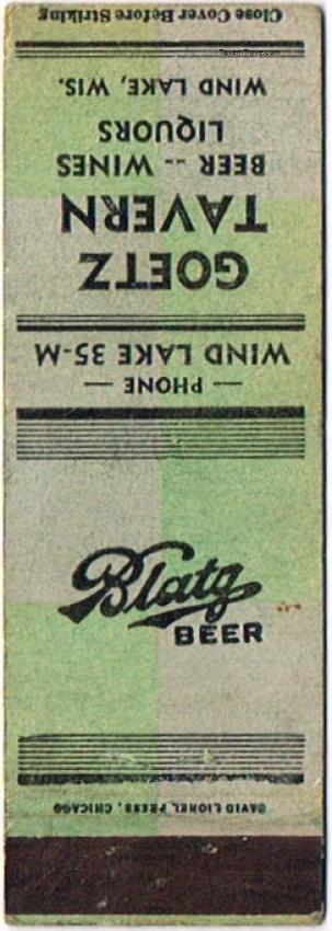 Blatz Beer