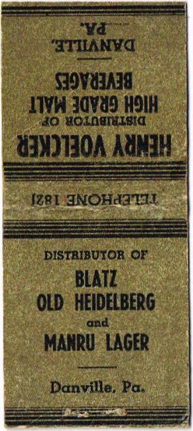 Blatz Beer