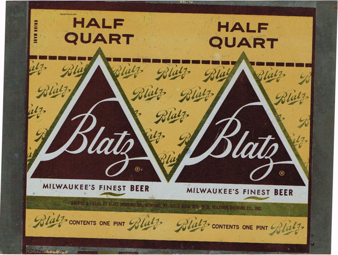 Blatz Beer