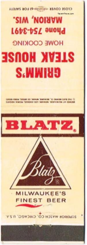 Blatz Beer