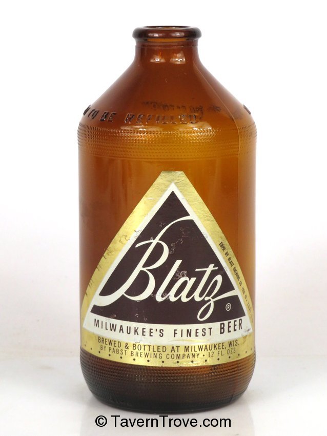Blatz Beer Handy Bottle