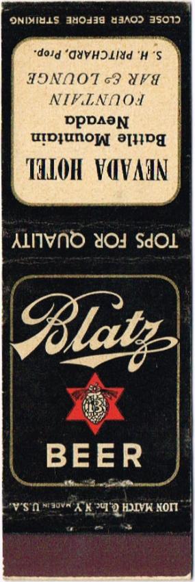 Blatz Beer