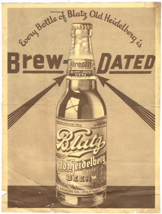 Blatz Beer 