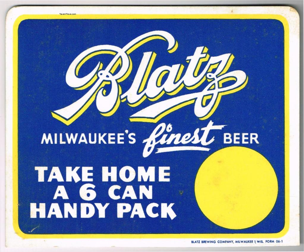 Blatz Beer 