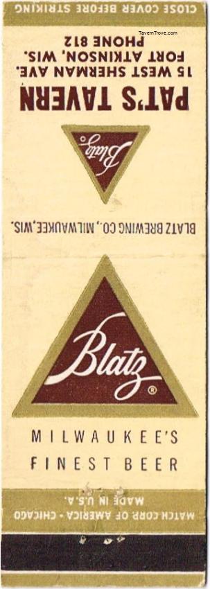 Blatz Beer Dupe