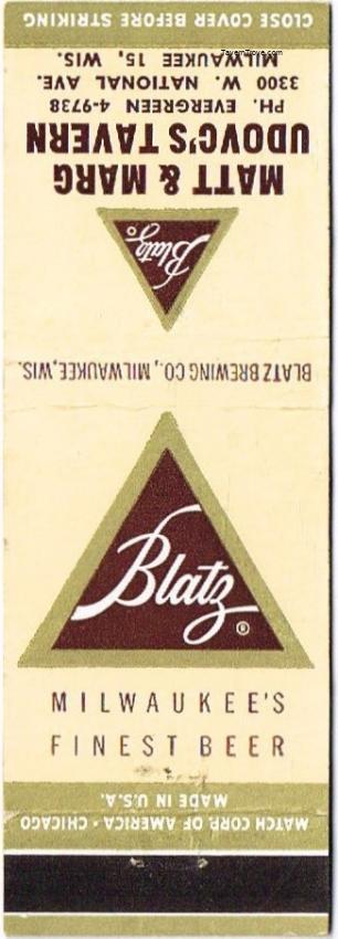 Blatz Beer Dupe