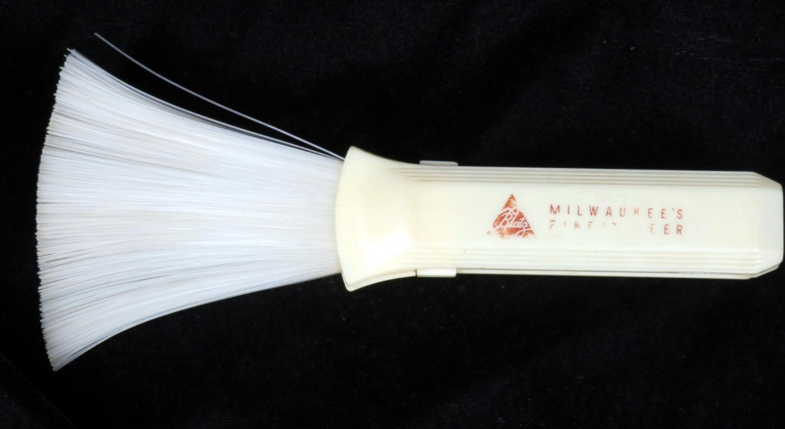 Blatz Beer Retractable Whisk Broom