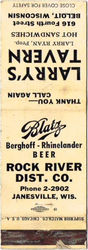 Blatz Beer Dupe