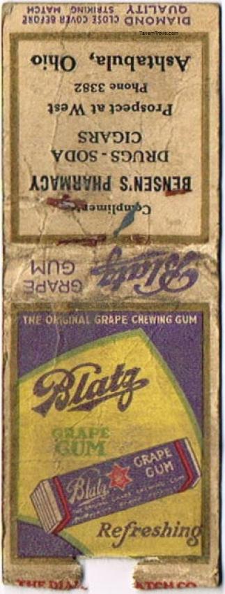 Blatz Grape Gum