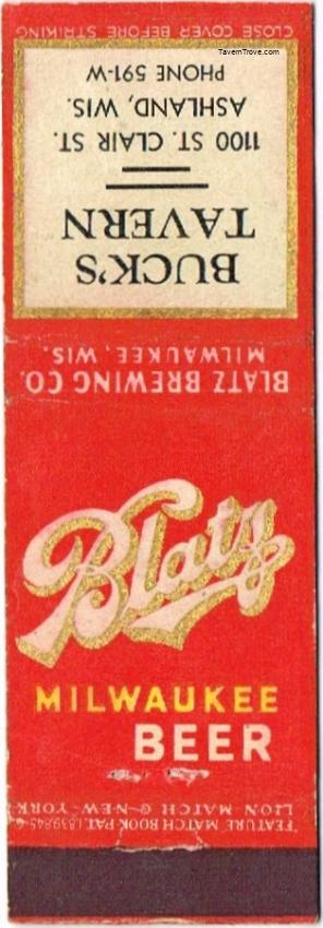 Blatz Milwaukee Beer