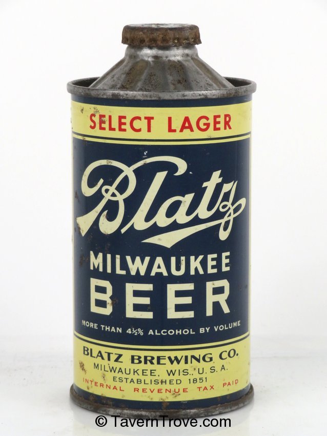 Blatz Milwaukee Beer