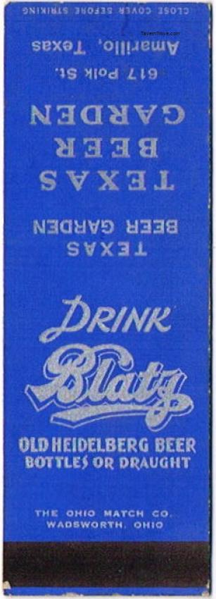 Blatz Old Heidelberg Beer