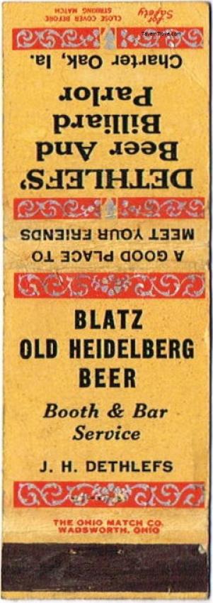 Blatz Old Heidelberg Beer