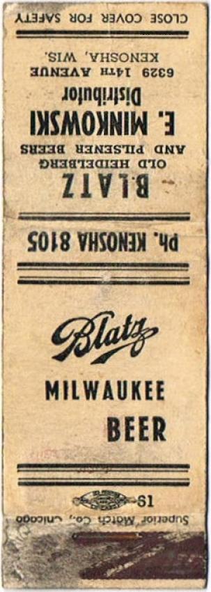 Blatz Old Heidelberg Beer