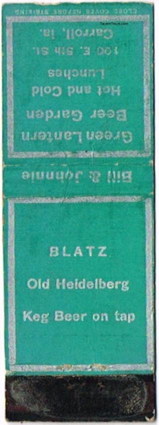 Blatz Old Heidelberg Beer