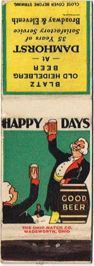 Blatz Old Heidelberg Beer