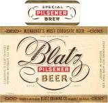 Blatz Pilsener  Beer (F 704E)
