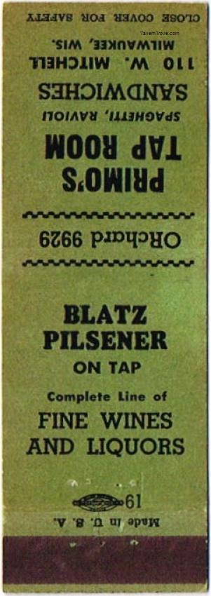 Blatz Pilsener Beer