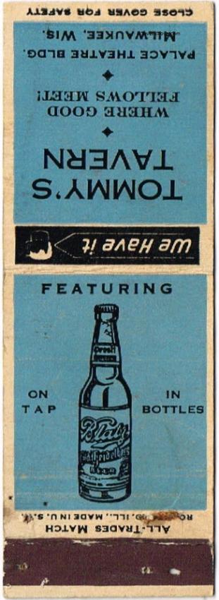 Blatz Pilsener Beer Dupe