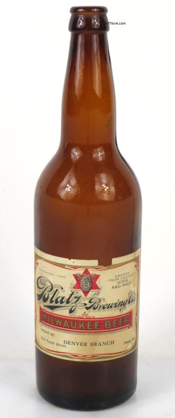 Blatz's Milwaukee Beer