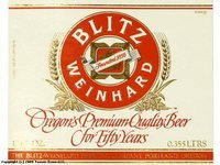 Blitz Weinhard Beer