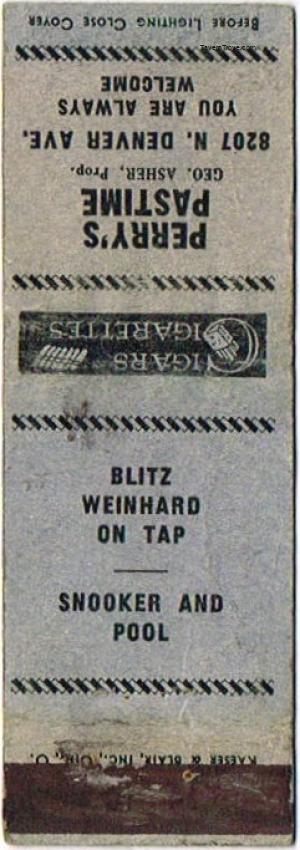 Blitz Weinhard Beer