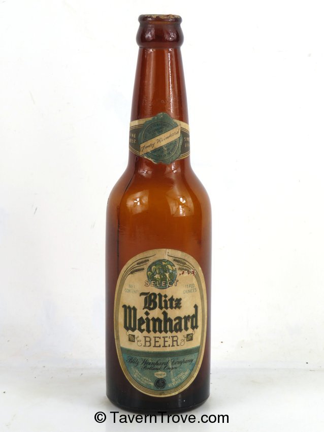 Blitz Weinhard Beer