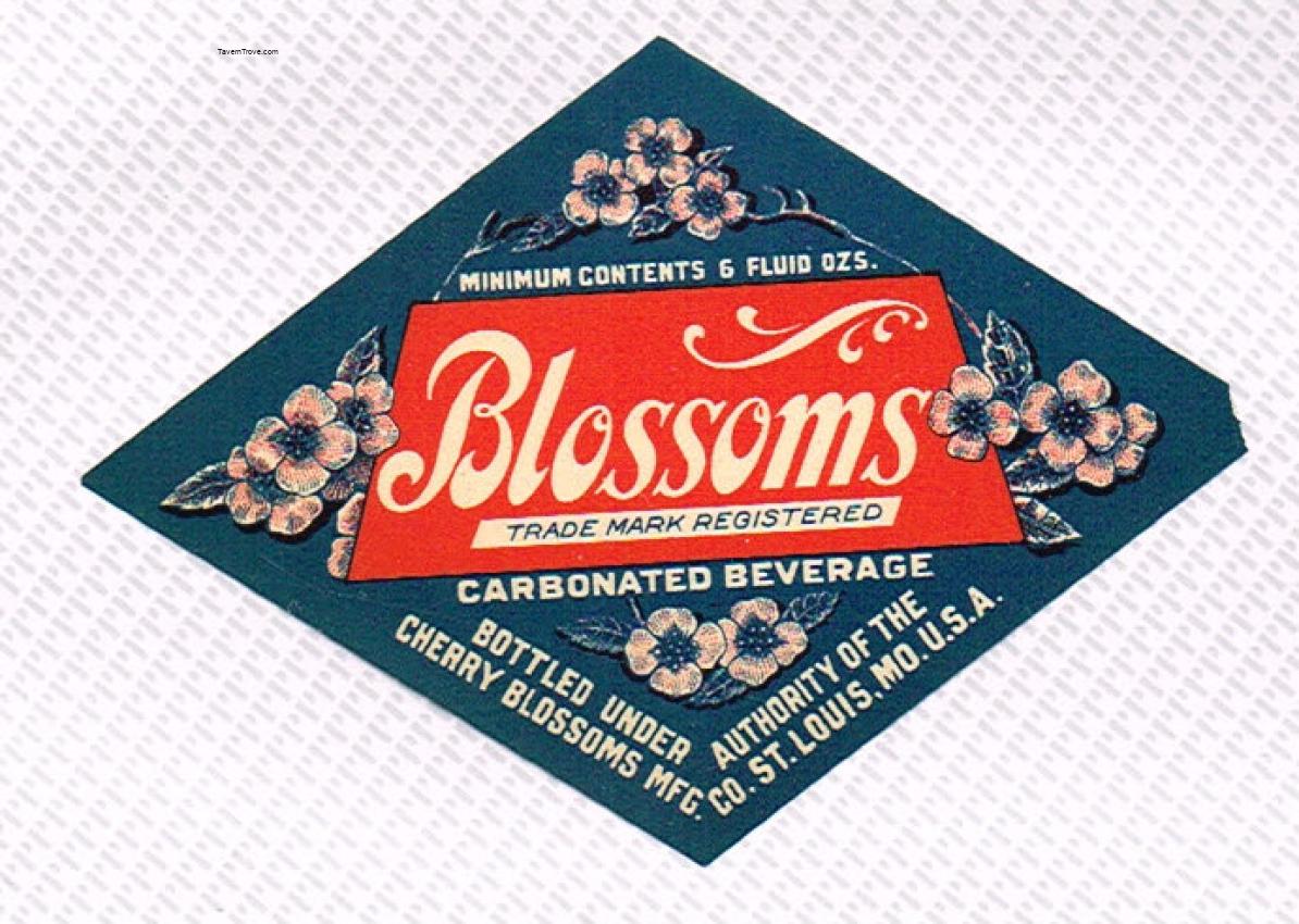 Blossoms Carbonated Beverage St. Louis Missouri 6oz