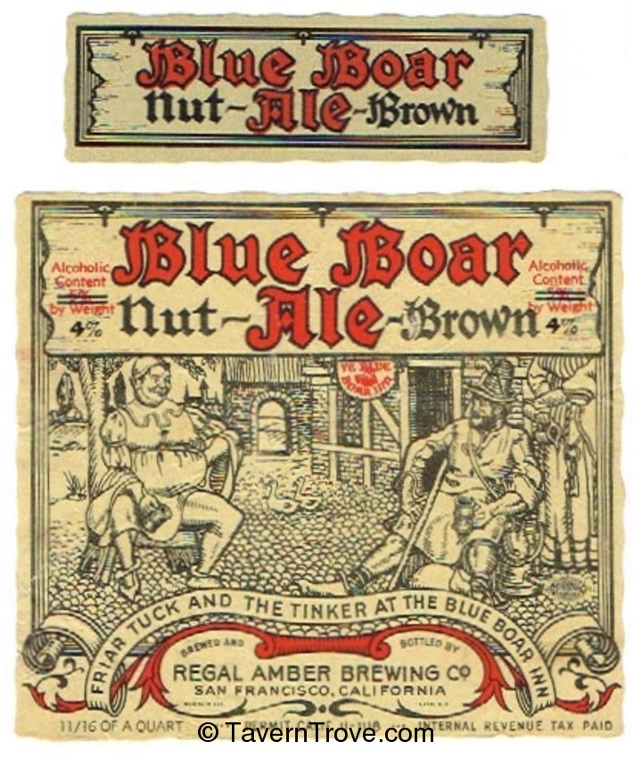 Blue  Boar Nut Brown Ale