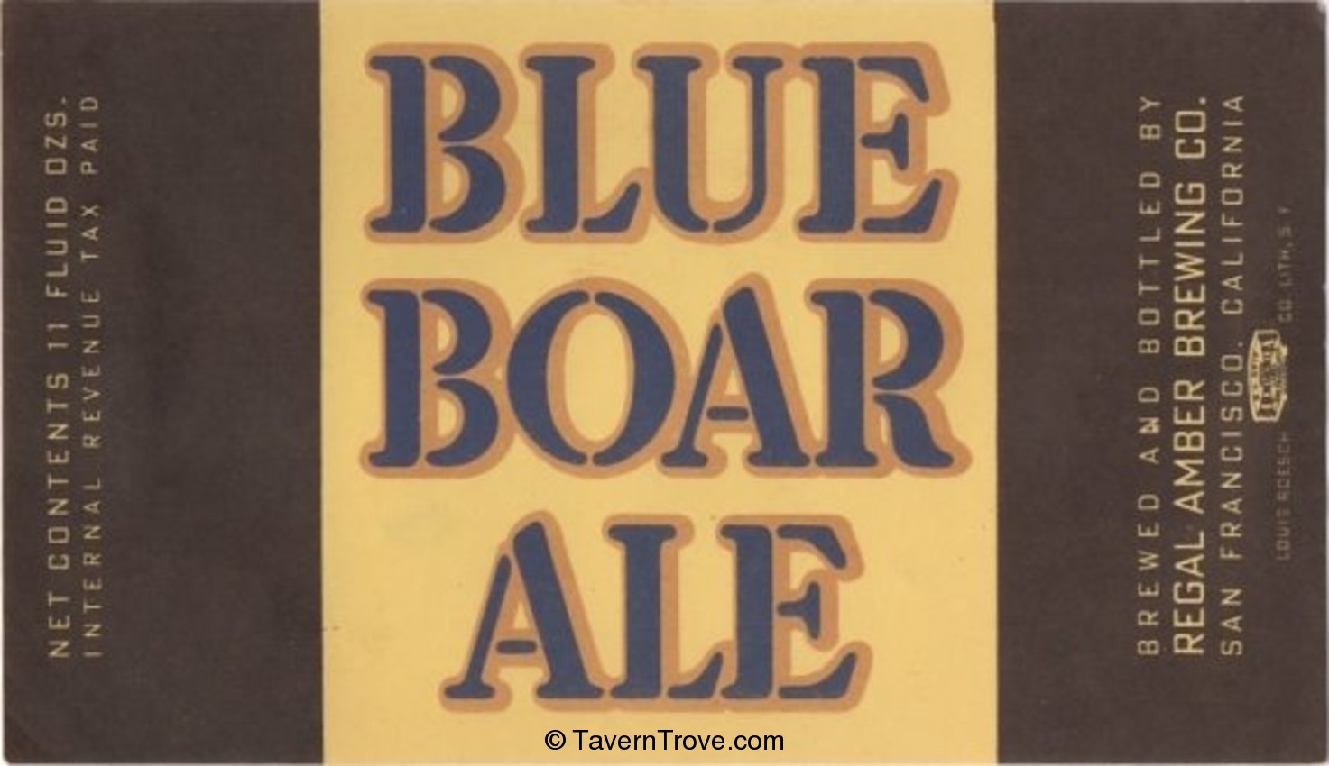 Blue Boar Ale