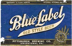 Blue Label Old Style Beer