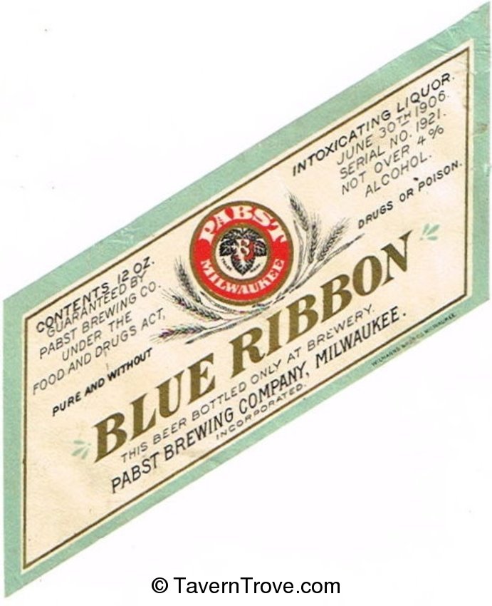 Blue Ribbon Beer