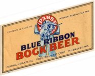 Blue Ribbon Bock Beer