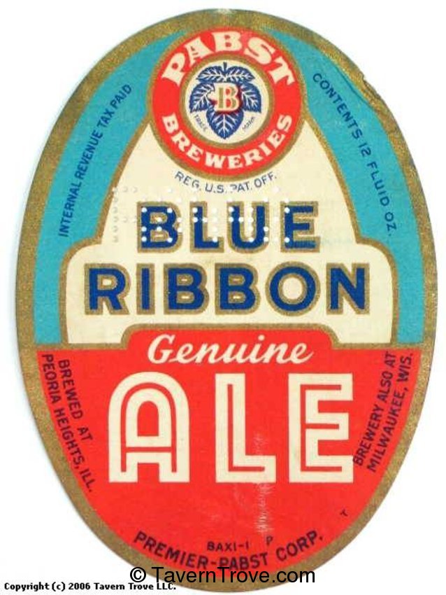 Blue Ribbon Genuine Ale