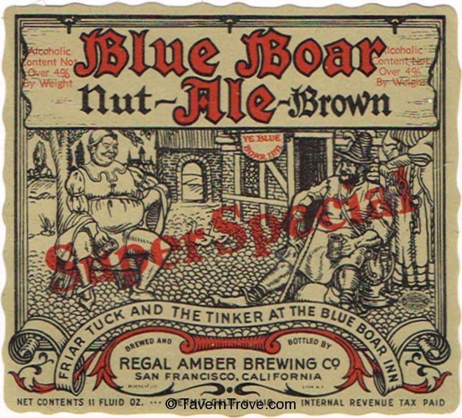 Blue  Boar Nut Brown Ale