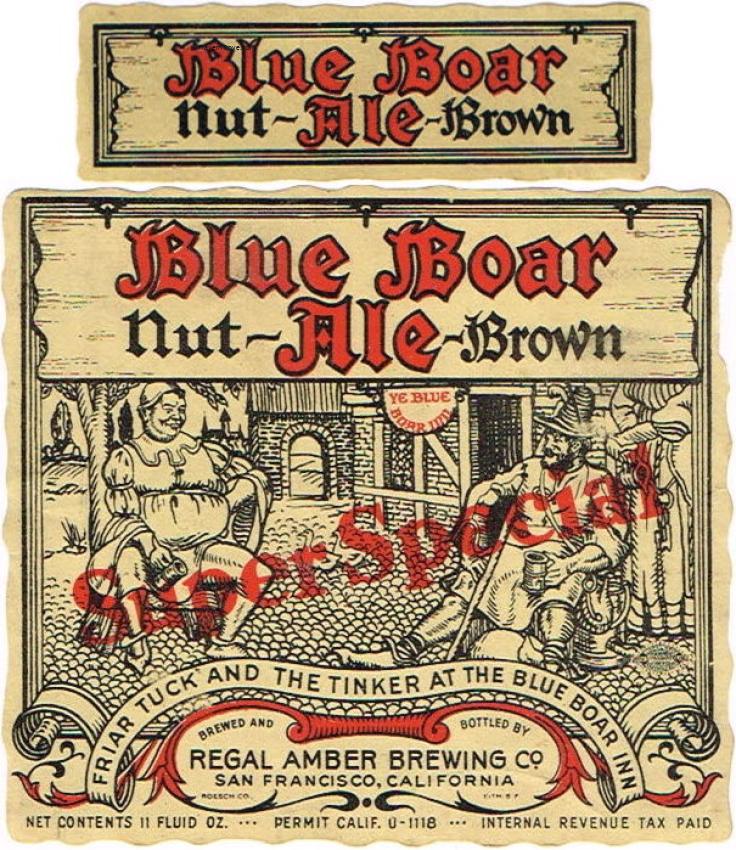 Blue  Boar Nut Brown Ale