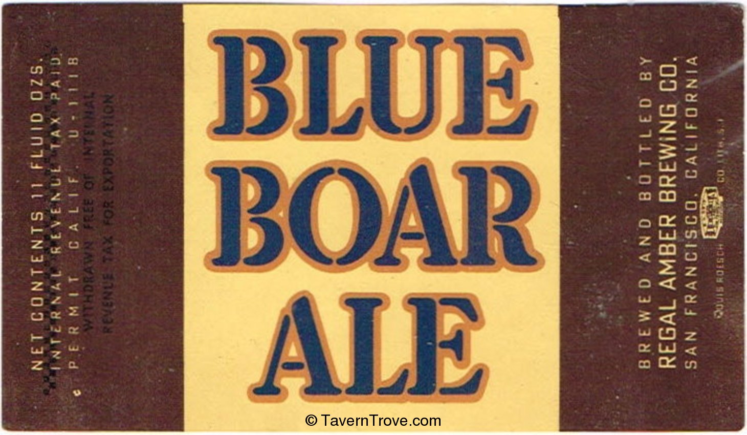 Blue Boar Ale