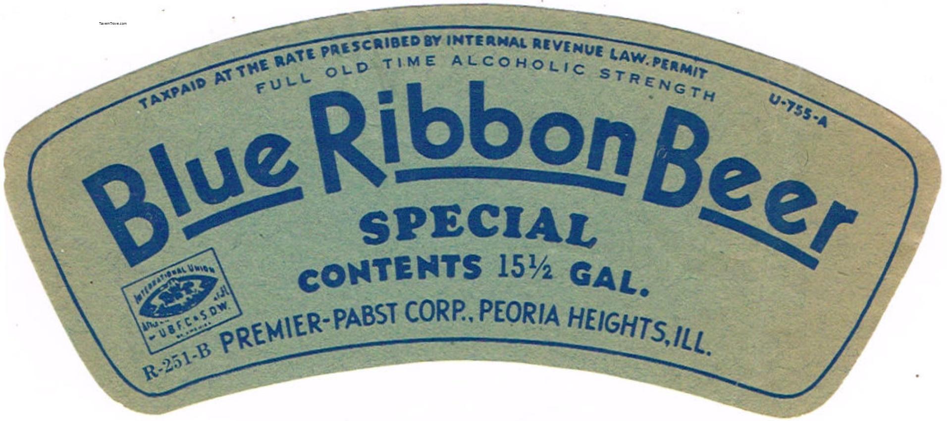 Blue Ribbon Beer